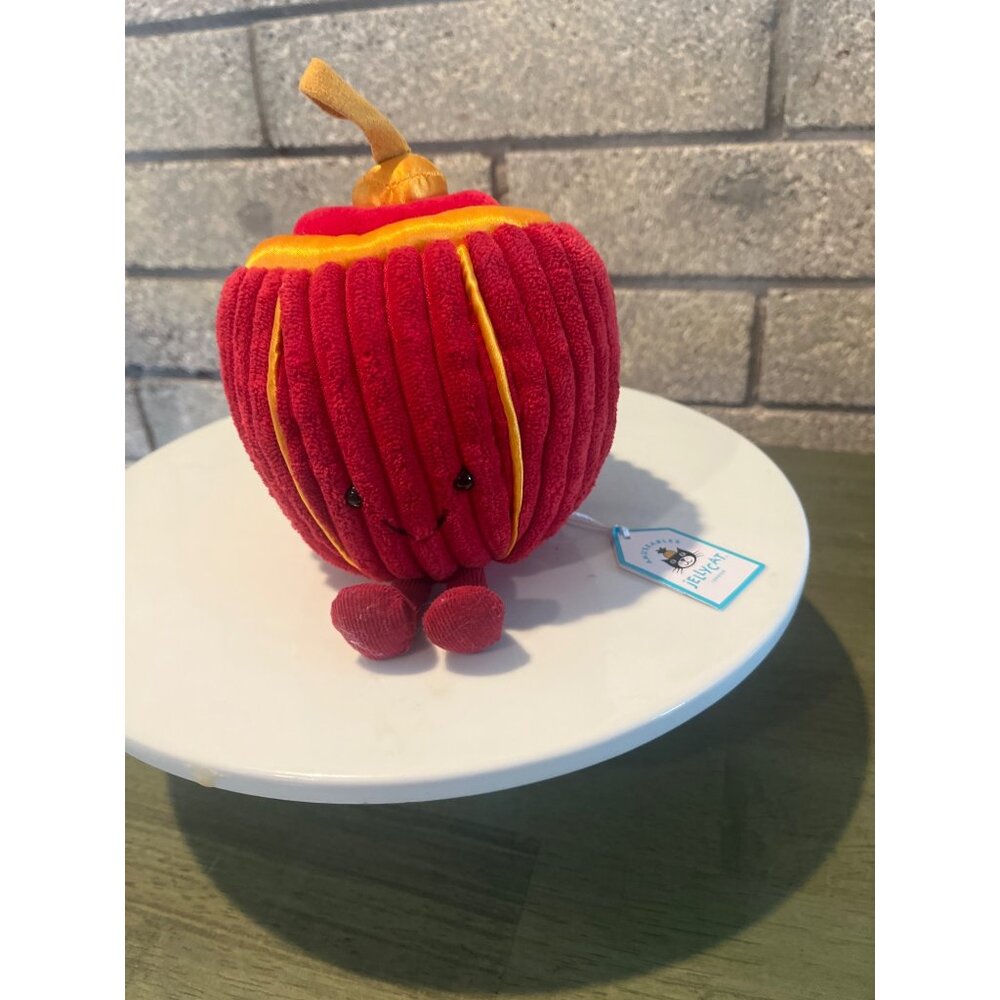 Amuseables Rayray Lantern Plush Toy - Whimsical Red & Yellow Design